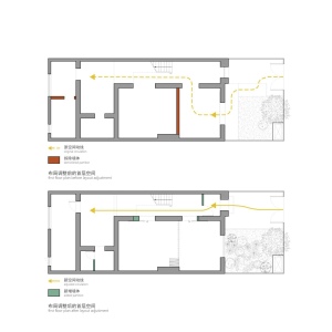 D03-首层布局调整分析图-Diagram-of-Layout-Adjustment-of-First-Floor